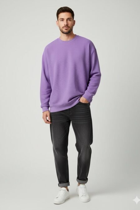 Oversized Drop Shoulder Pullover