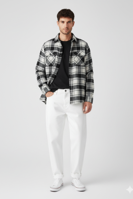 Brushed Checks Shirt