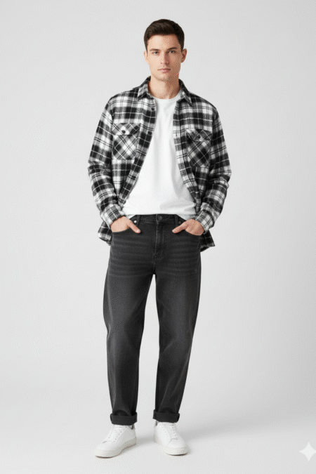 Brushed Checks Shirt