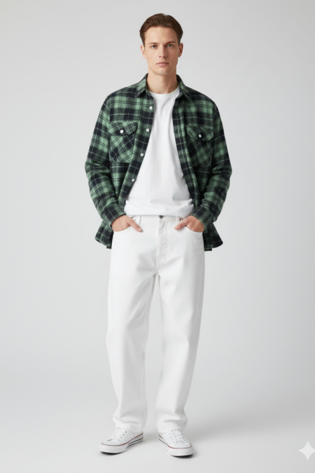 Brushed Checks Shirt