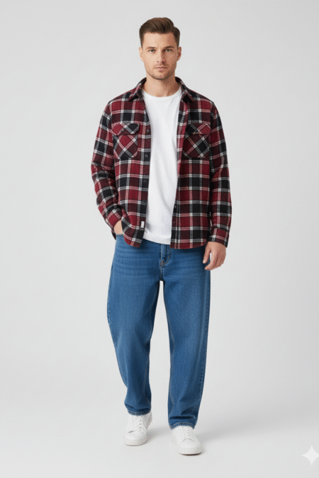 Brushed Checks Shirt