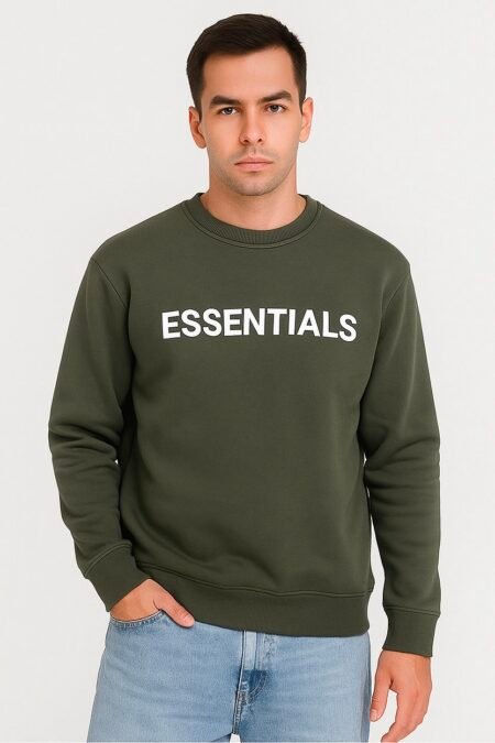 Cotton Three Thread Fleece Sweatshirt