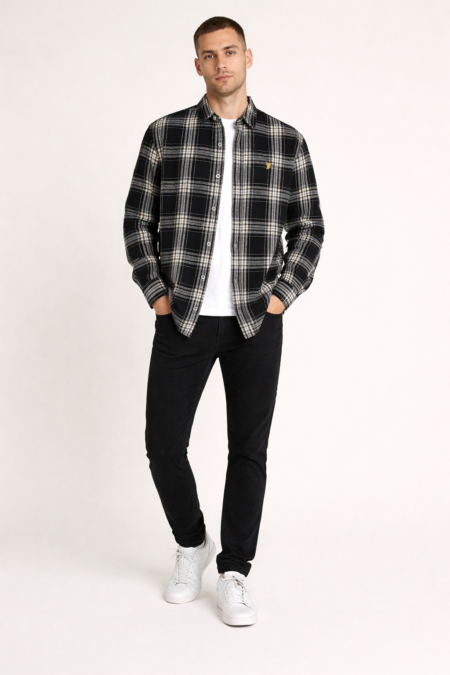 Brushed Checked Shirt