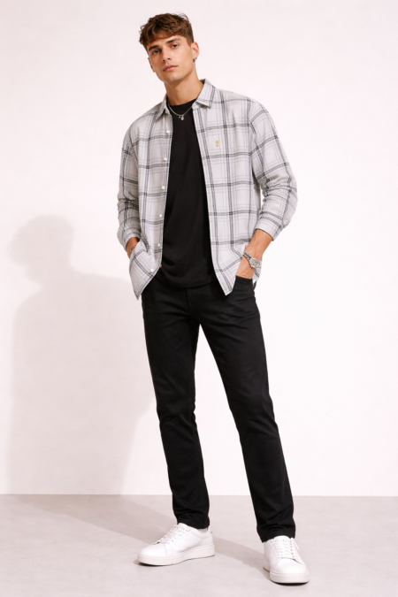 Brushed Checked Shirt