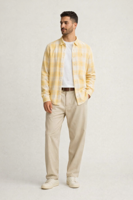 Brushed Checked Shirt