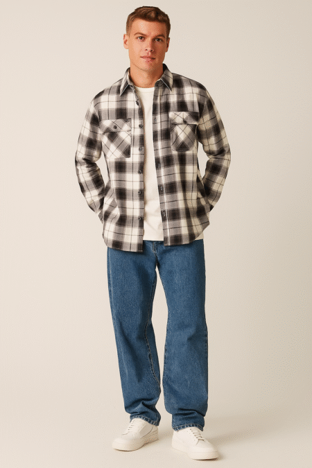 Double Pockets Cargo Shirt