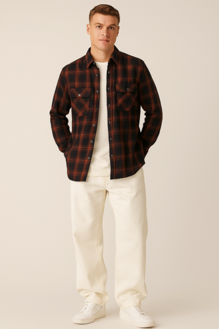 Double Pockets Cargo Shirt