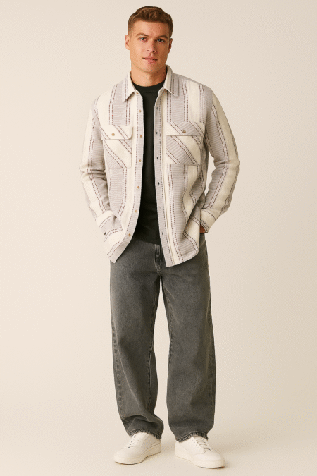 Double Pockets Cargo Shirt