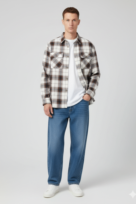 Double Pockets Cargo Shirt
