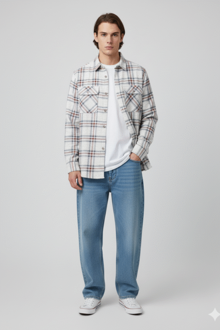 Double Pockets Cargo Shirt