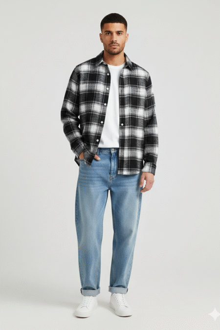 Brushed Checks Shirt