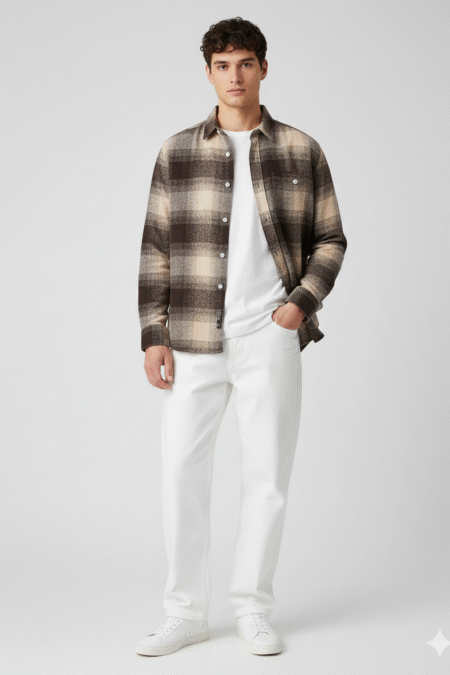 Brushed Checks Shirt