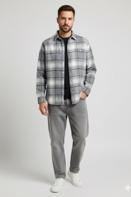 Brushed Checks Shirt